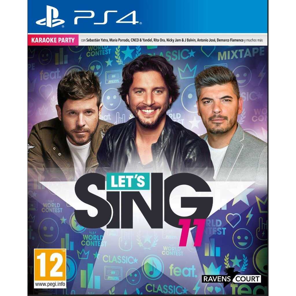 PS4 LETS SING 11 VERSION ESPAÑOLA